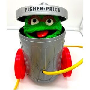 Fisher Price Sesame Street Oscar the Grouch Toy